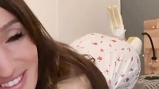 French Girl Uses Her Favorite Sex Toy And Shows Off For The Camera