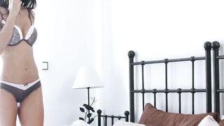 Seduction & Passion - Hot Brunette Babe Alexa Thomas Fucks Her Man Hard