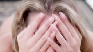 Blondie's Messy Face Job - POV BJ with Facial Finish