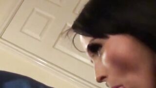Amateur Cutie Sara Knight Gets Her First Blowjob Lesson - POV