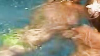 Lesbian Sex on Beach #2 - Hot & Busty Babes in Wet Swimsuits