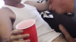 Fraternity Party - College Boys Get Wild With Their Buddy's Girlfriend