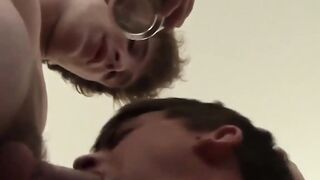 Fraternity Bros Share Their Big Dicks in Group Orgy