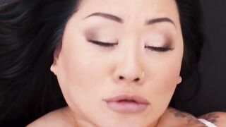 TokyoLeigh's Hot Oil Massage Session With Huge Load On Ass