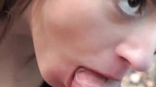 Teen Outdoor Adventure - Grandpa's Old Dick Fucks Teens Pussy