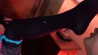 Teenage Nylon Fever - Hot Asian Girl With Perfect Arms And Feet Loves Sex