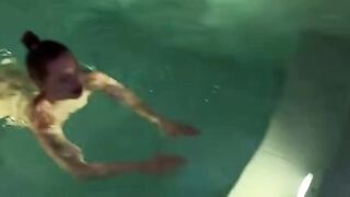 Blondes Get Fucked Too! Sexy Bikini-Clad Babes Share A Stud At The Beach