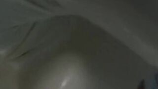 Brunette Babe Angelina Heart Spanking Her Pet's Ass in Leather Gloves
