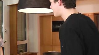 Teen Cleaning Girl Gets Wet Blow Job From Old Man And Earns A Big Tip