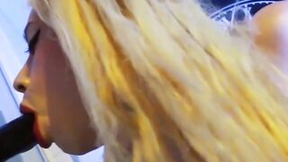 Sexy Bombshell Sashay Desirae Fucks Herself With Massive DILDO Collection