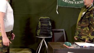 Sergeant's Bootcamp - Brazilian Hunk Fucked Hard By Military Officer