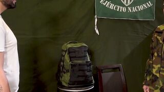 Sergeant's Bootcamp - Brazilian Hunk Fucked Hard By Military Officer