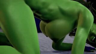 Supergirl x Hulk - Epic Collaboration of Two Powerful Heroes