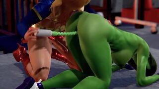Supergirl x Hulk - Epic Collaboration of Two Powerful Heroes