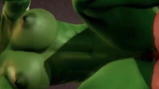 Supergirl x Hulk - Epic Collaboration of Two Powerful Heroes