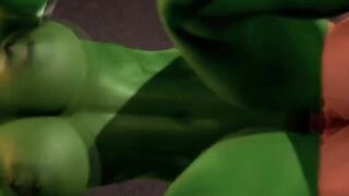 Supergirl x Hulk - Epic Collaboration of Two Powerful Heroes