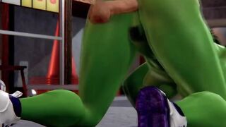 Supergirl x Hulk - Epic Collaboration of Two Powerful Heroes