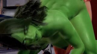 Supergirl x Hulk - Epic Collaboration of Two Powerful Heroes