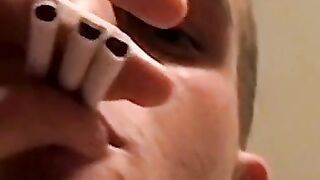 Throat-Fucking Anal Threesome - Three Hot Guys Fuck Hard in POV