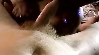 Interracial Couple Sharing Passionate Kisses And Blowjobs - Amateur Home Videos