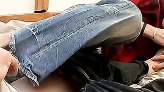 Foot Job Pro - Sensual Foot Worship with BlowJob & Hand job Ending in Orgasm
