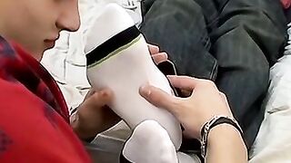 Foot Job Pro - Sensual Foot Worship with BlowJob & Hand job Ending in Orgasm