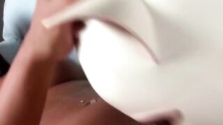 Mistress Angelica Hearts Fetish Dungeon - Face Fucking & Riding Her Sex Pet