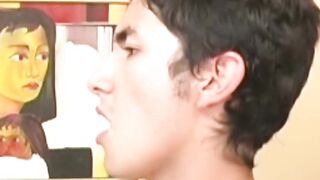 Anal Exploration - Skinny Twinks Broaden Their Butt Holes