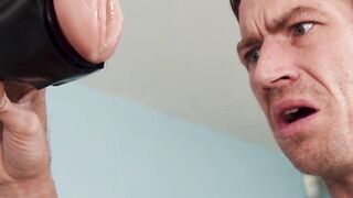 Angelina Jolies Fleshlight Adventure - Masturbation Orgasm Compilation