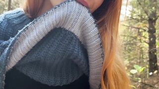 Redheaded Vixen Swallowing Big Dick's Lustful Creampie