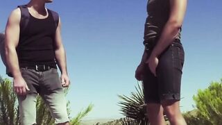 Fist Frenzy - Older Guy Gets Analized By barely legal Stud