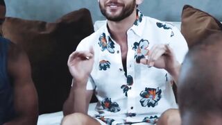 Throated #13 - Passionate Threesome with Step-Brother & Boyfriends