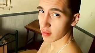 barely legal Stud's Big Dick Suckfest Ending In A Hot Load Of White Cum