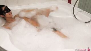 Dark Haired Naughty Banged Into The Toilet And Gets Powerful Creampie