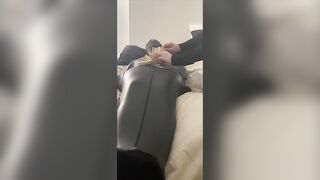 Sensory Deprivation Fetish inside Sleepsack with Estim and Clamps and