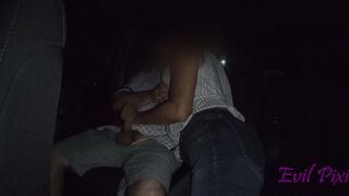Jerking Random Strangers Cock into Backseat of Vehicle for Fun