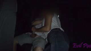 Jerking Random Strangers Cock into Backseat of Vehicle for Fun