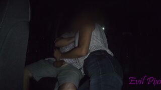 Jerking Random Strangers Cock into Backseat of Vehicle for Fun