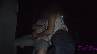 Jerking Random Strangers Cock into Backseat of Vehicle for Fun