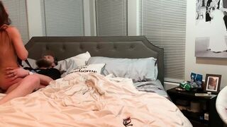 Hotwife Fucks Bull into her Husbands Bed-eva Nixon + Silas