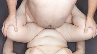 Rough Chubby Banged Cum so Quick inside cougar BBW