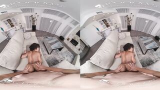 VR BANGERS Solid Lesson of Hardcore Sex with African mom