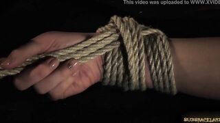 Nice teenie bound up and boned inside dirty fetish movie