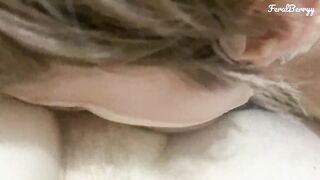 pov amateur head inside the restroom. FeralBerryy