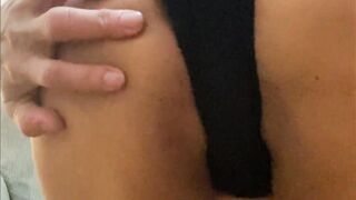 Anna Maria Older Hispanic Showing Off into Underwear Topless