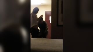 Cuckold Hubby Films Hotwife with Bull