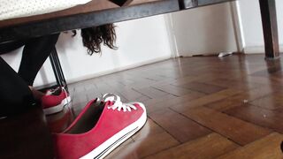 Stepmommy Caught me Having Fun with her Shoes under the Bed