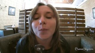 Flashing into the cafe