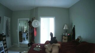 Secret Camera Catches Wifey Watching Porn with Ebony Vibrator