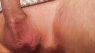 Releasing Sub out of his Chasity Cage. cant Cum